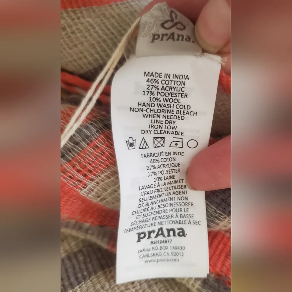 NWT PRANA Unisex Lea Scarf._13